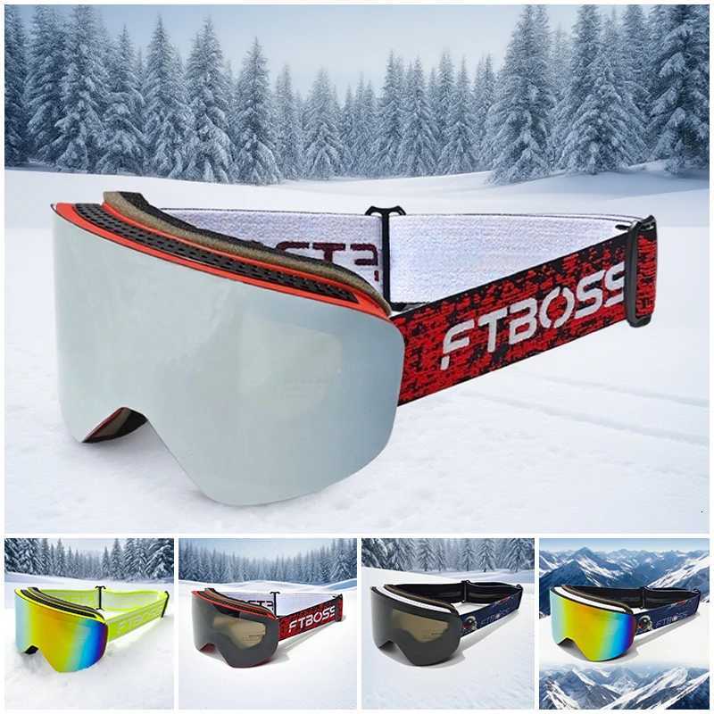 2025 HD Snow GoggLEs Quick DisassEMbly High Breathability Ski GoggLEs Perfect for Snowboarding Alpine Skis WindPROof K251110