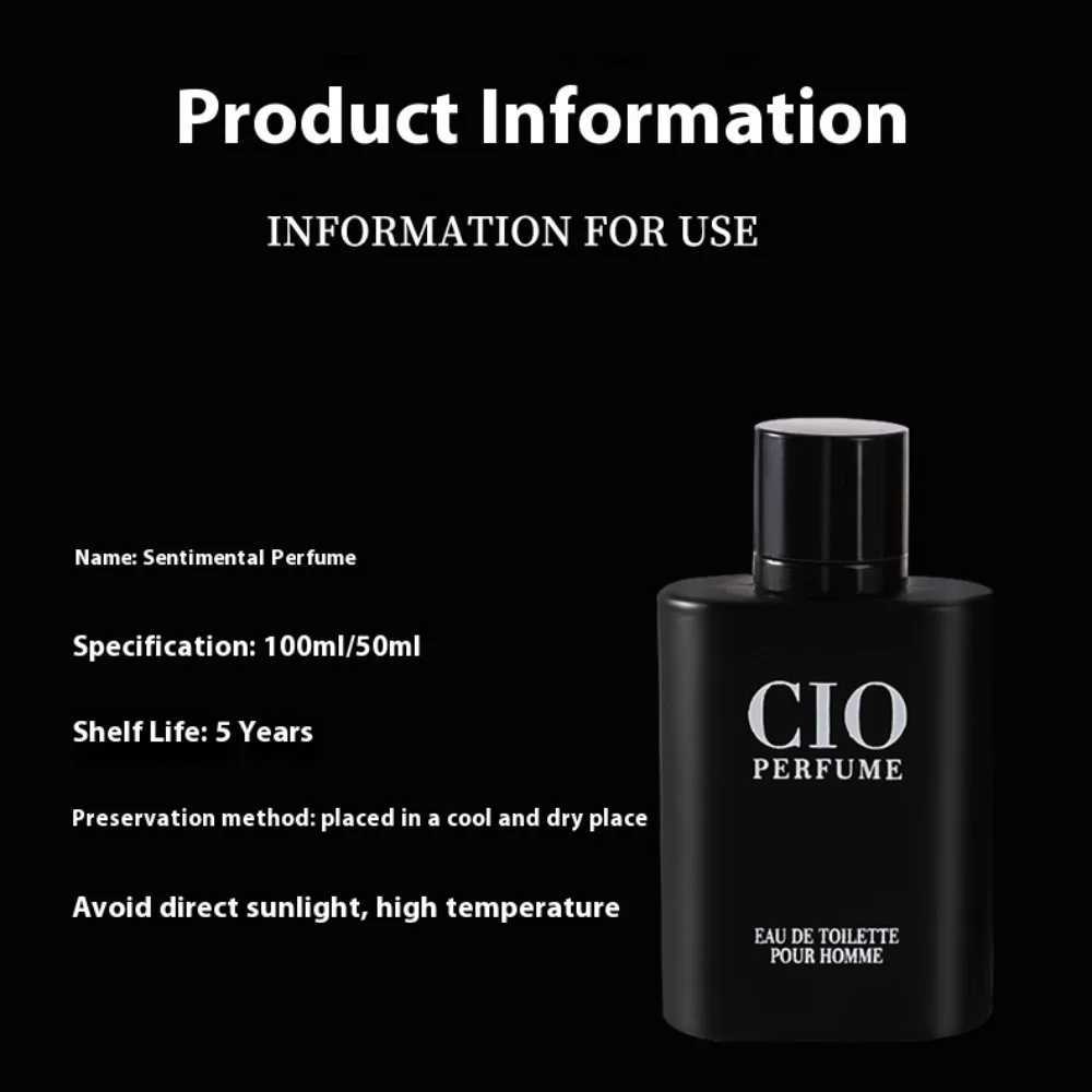 100ml Mens Pheromone Perfumes Woody Long-Lasting Fragrances Cologne Spray Charming Elegant Womens Eau De Toilette Cologne X251110