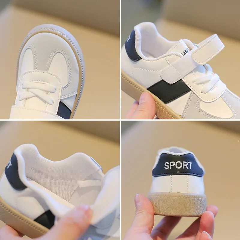 Children Casual Sneakers New Black Soft Bottom Girls Boys German Training Shoes Autumn Winter Fashion Red Kids Baby Casual ShoesT251110