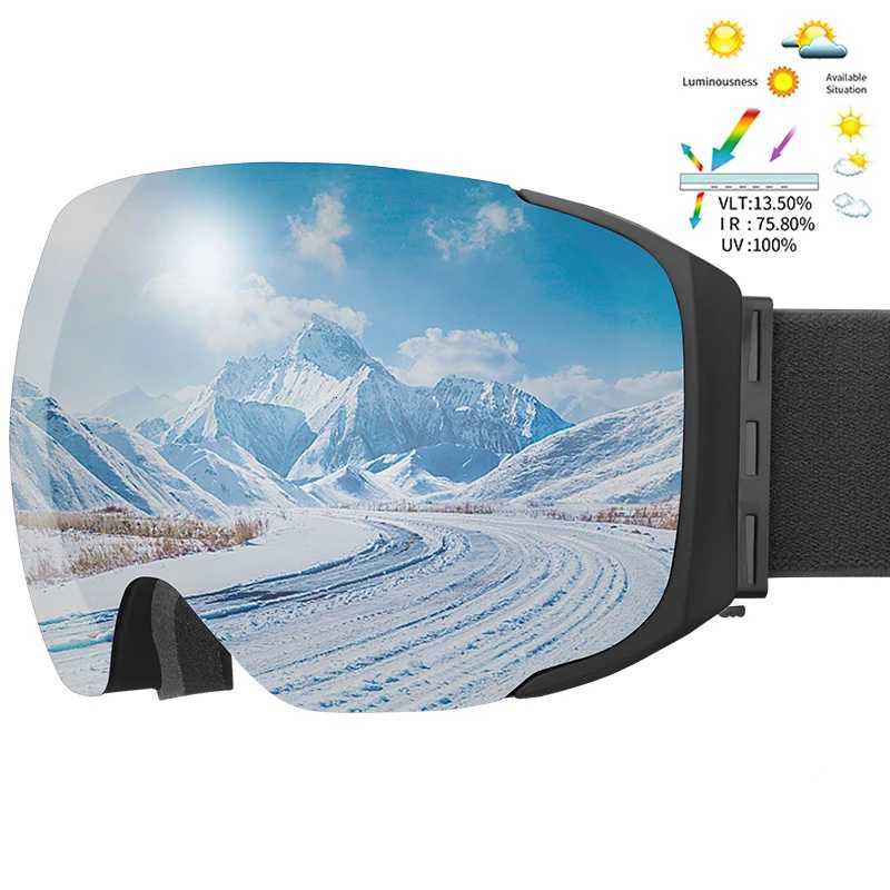 Ski GoggLEs Winter PROfESSional DoubLE Layer Anti-Fog UV400 Anti-UV Snowboard GoggLEs InterchangeabLE LEns Ski Mask K251110