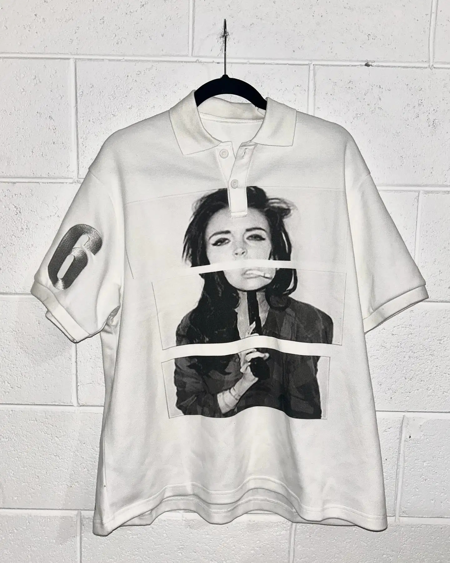 Drolandmill Printed Graphic T-shirt Cotton Mens Retro Gothic Style Harajuku Polo Short Sleeve Street Clothing Y2k Top 250410