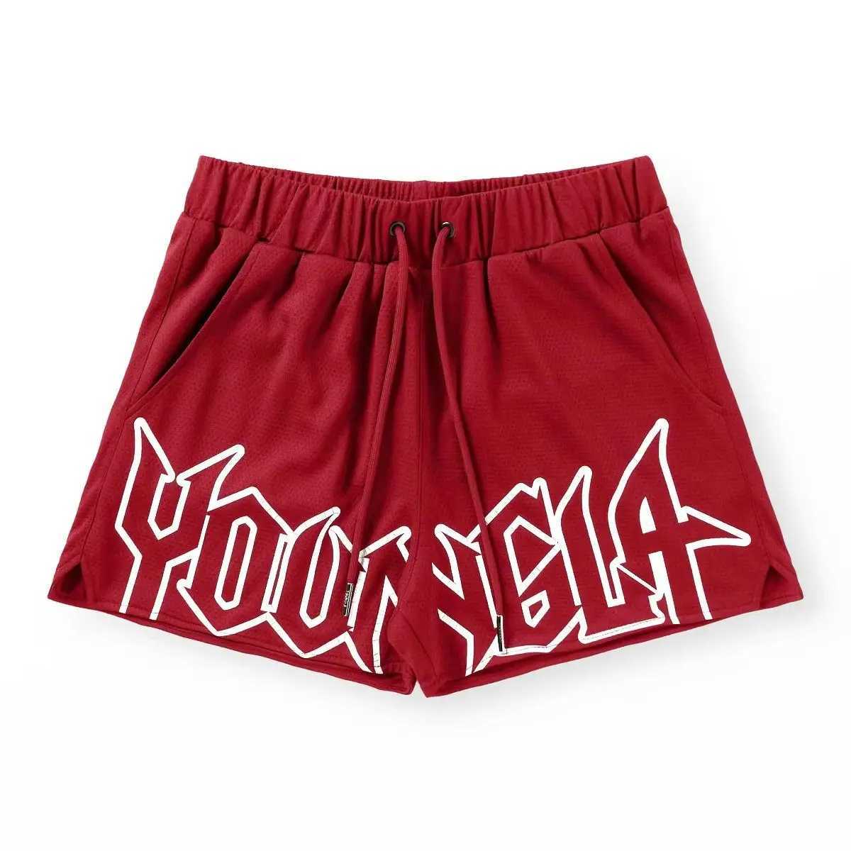 Mens quick drying sports shorts gym running basketball training net sports shorts jogging beach sports shorts X250410