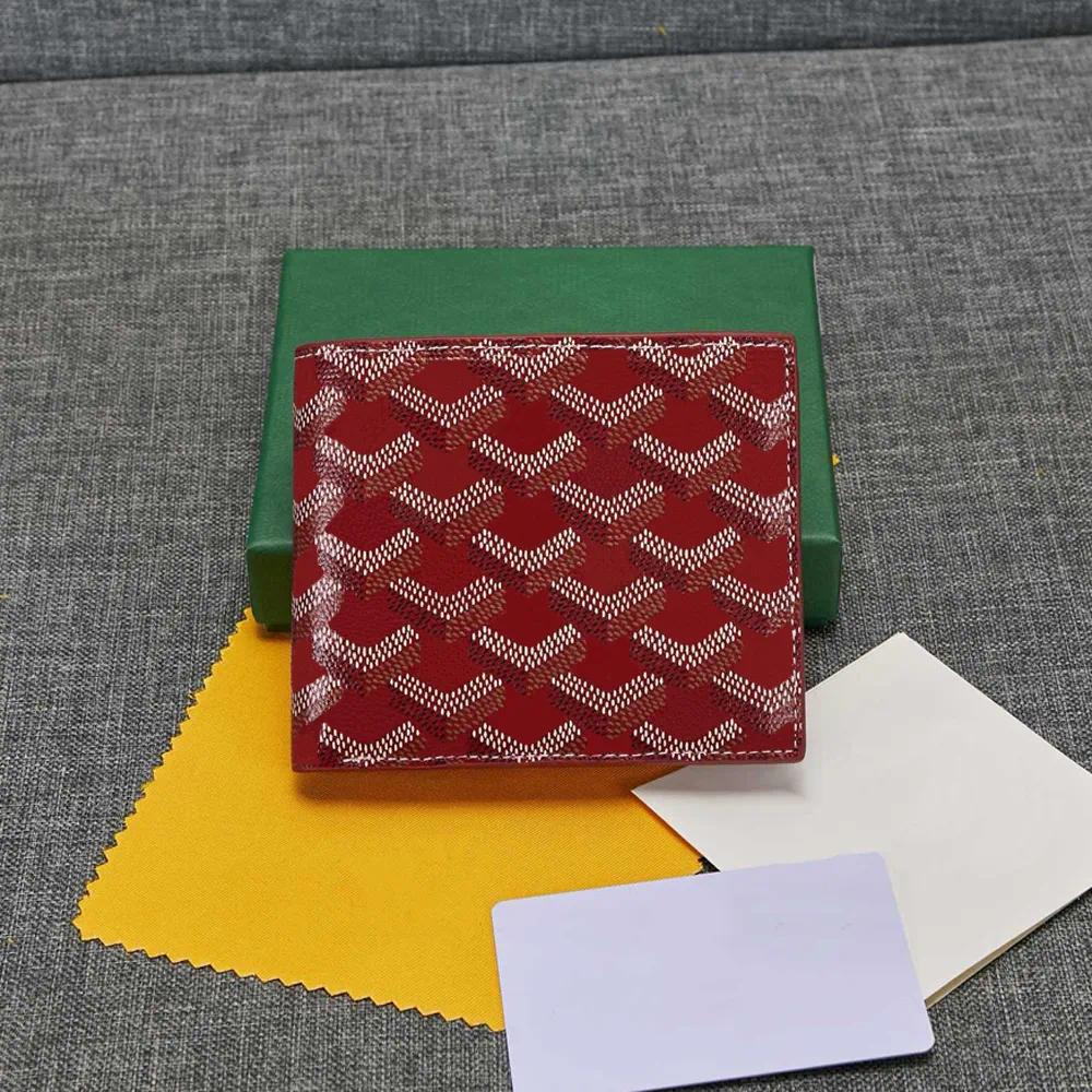High Quality Designer wallet With Box Luxury Man Purse Card Holder Mens Wallet Designer Women Wallets Key Pocket Interior Slot Lady Purses With Gift Box cxvbdg