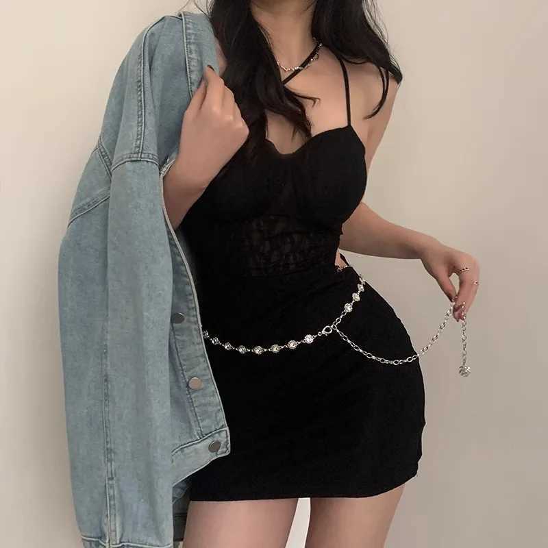 Metal Chatelaine High Fashion Summer Dress Fashion Ins Style Decorative Set Thin Strip Fashion Chain X250410