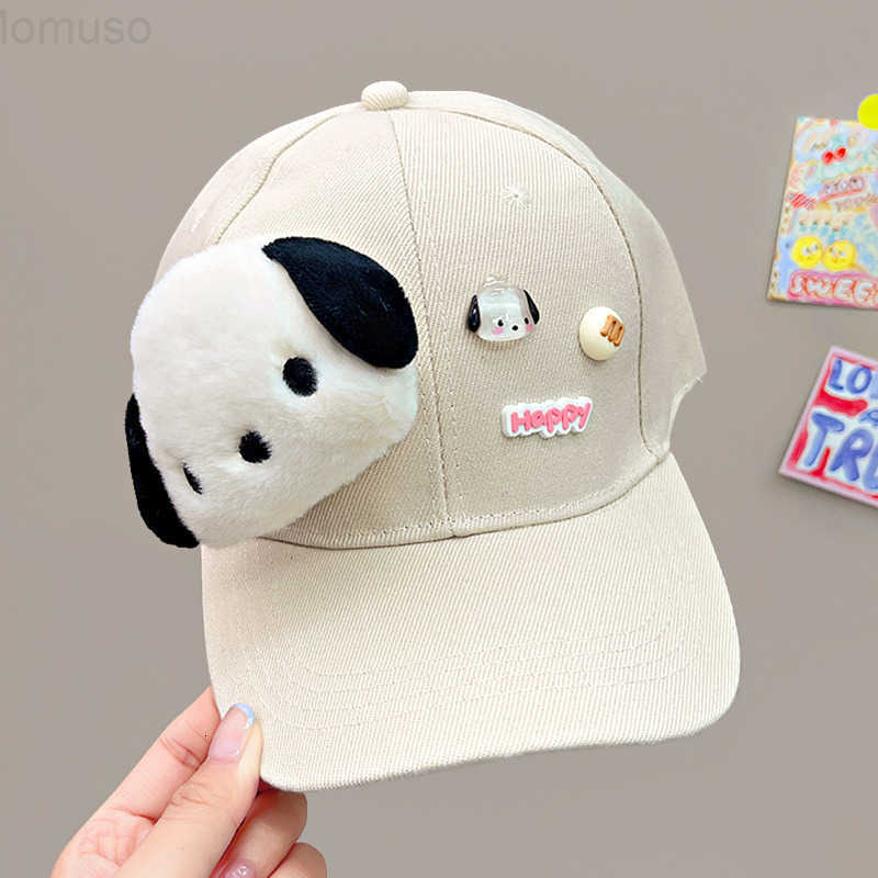 Sanrio Cute Cartoon Duckbill Cap Sweet Girl Baseball Cap Fashionable Versatile Sun Protection Hat for Women H251110
