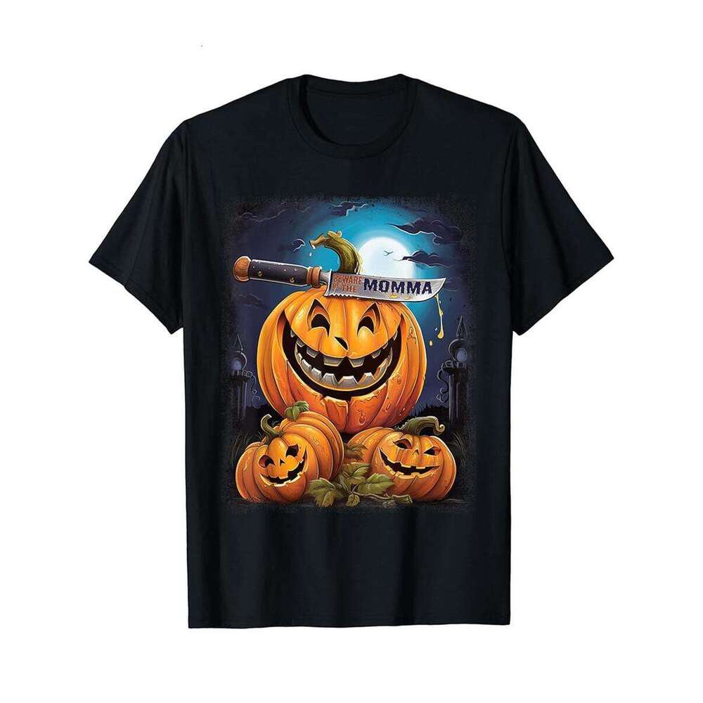 Designer T shirt MOMMA Funny Halloween Family Pun Fun Spooky - 220g T shits
