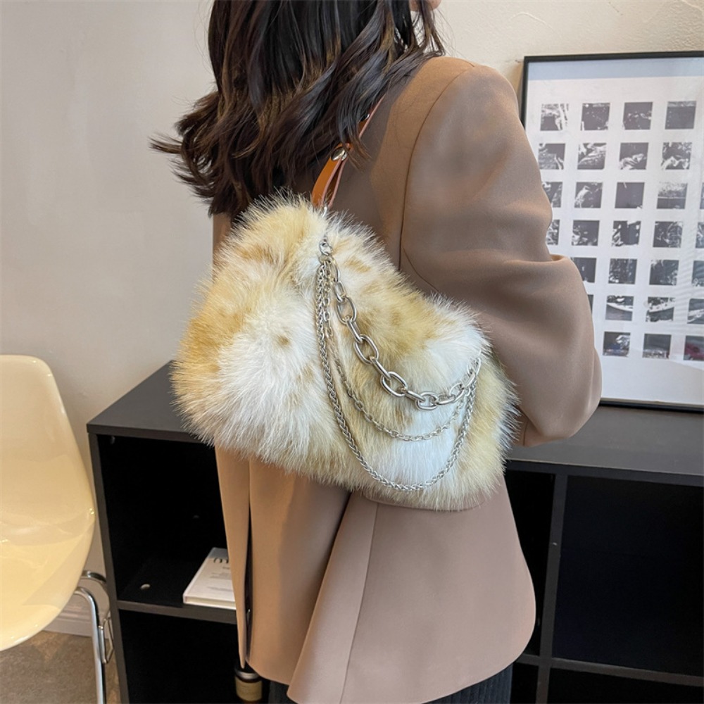 Elegant Casual Tempered Woman Arm Crook Tote Modern Cross Body Design for Everyday Use