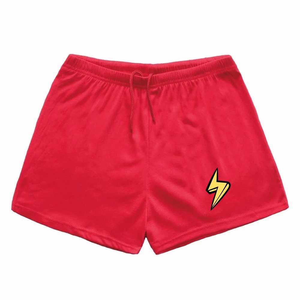 Summer mens clean fresh affordable gym fitness exercise casual and comfortable shorts cute small light printing mode X250410