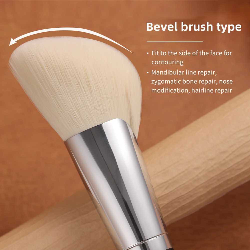 OVW 1PCS Angled Contour Brush Face Cheek Overall Setting Brush Makeup Contour Brush of Powder Brush Cosmetic Beauty Make Up Tool L251110