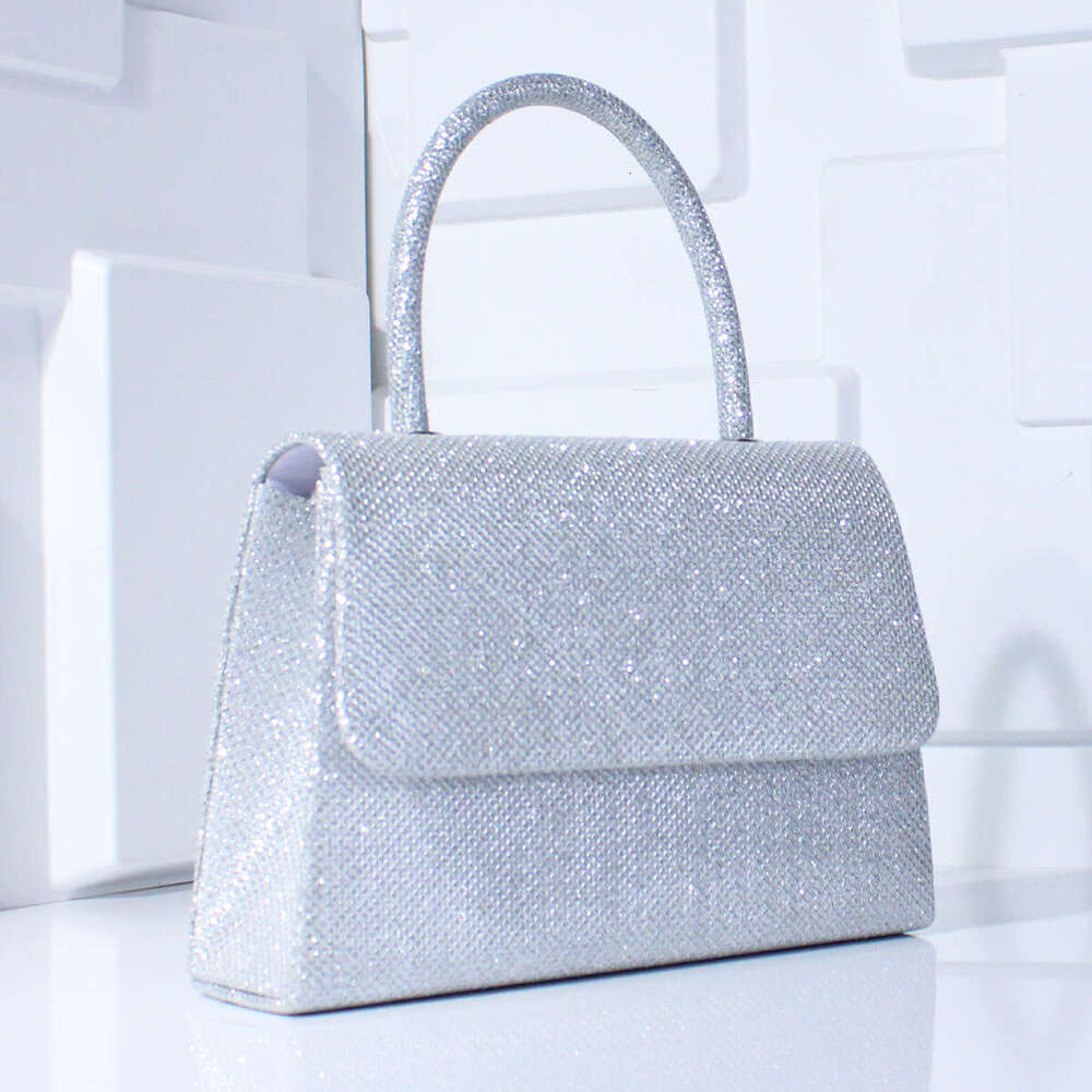 New handbag, evening dress niche mini, shiny piece, crossbody, dinner bag, hand-held banquet, 2025 new casual and versatile fashionable clothing