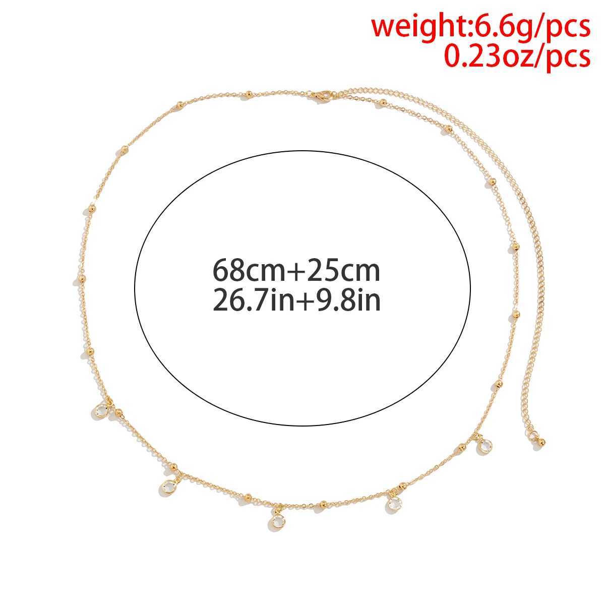 PuRui Sexy Crystal Belly Belt Waist Chain Wen Summer Beach Bikinis Festival Accessories Body Chain Jewelry Accessories X250410
