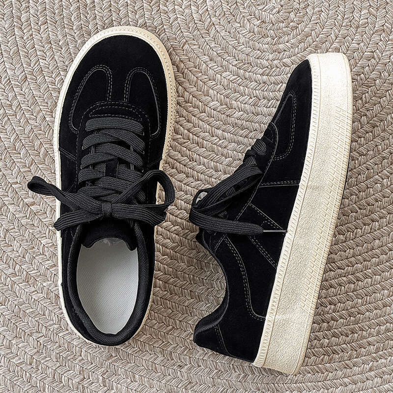 Station High-End Suede Brand Men's Breathable Trendy Shoes Versatile Fashionable Comfortable European and American Casual Sneakers C1591