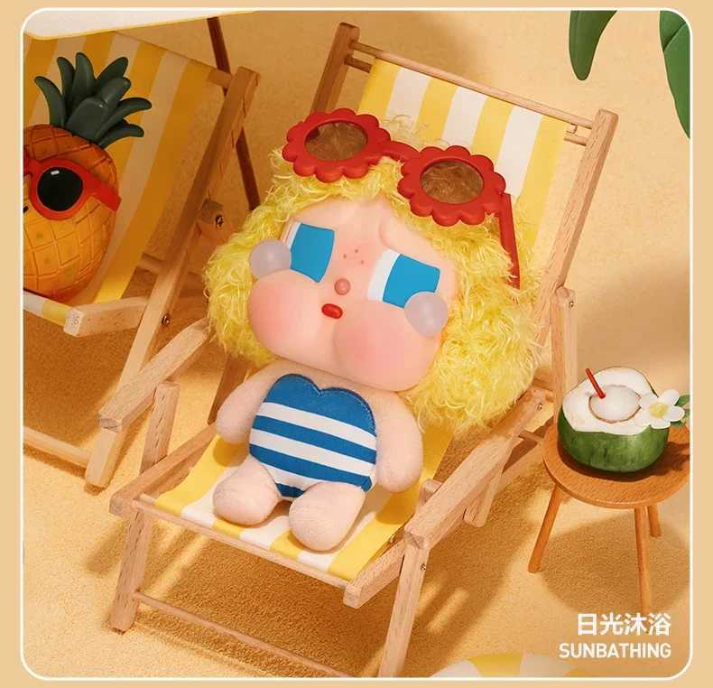 Genuine CRYBABY Crying Baby Vacation Mode On Series Key chain Blind Box Gift Fashionable trendy xmas toys Collection L251110