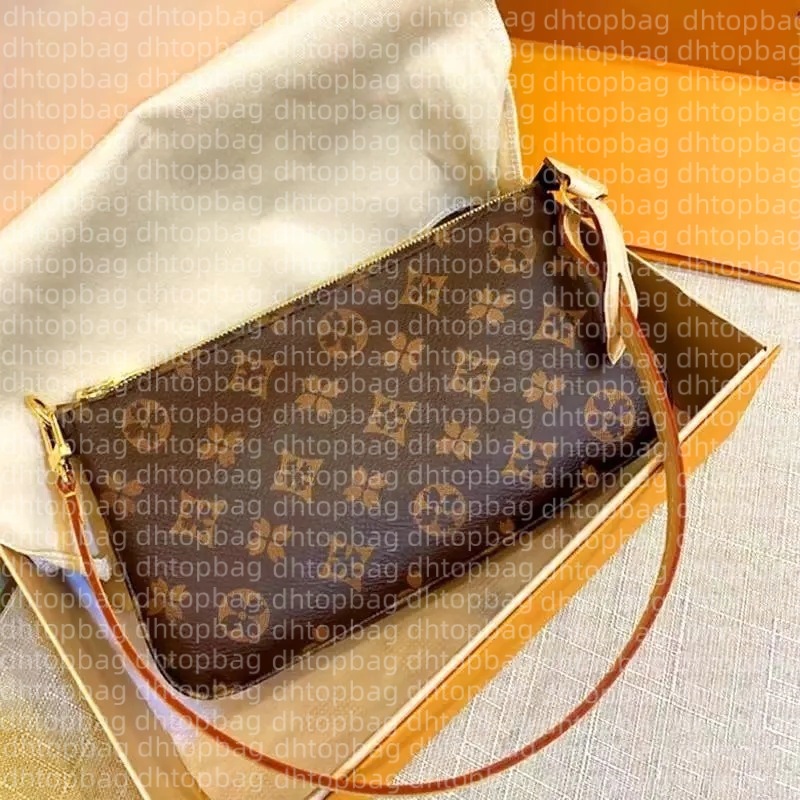 Luxurys Designers Bags Shoulder Bag Genuine Leather Handbags Pochette Accessories Crossbody Wallet Womens Purses Card Holder Messenger Purse