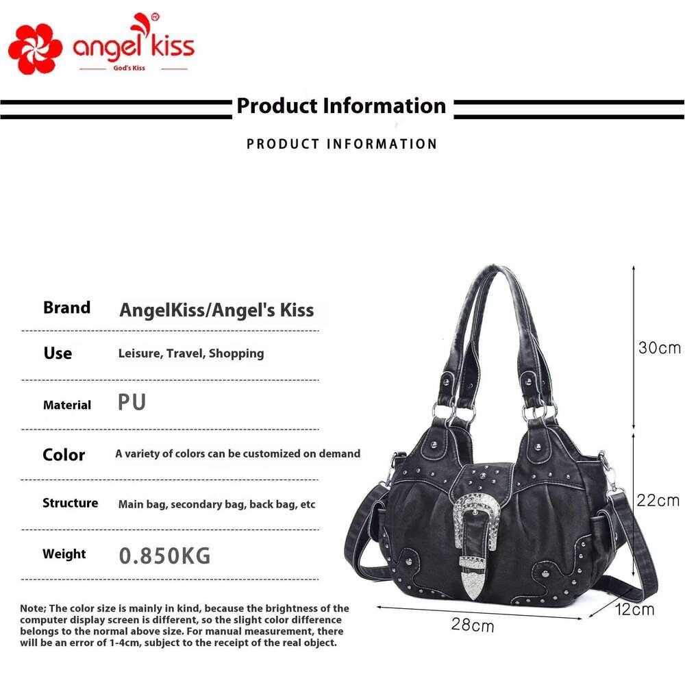 Designer Bags Designer Bags Angelkiss Women Handbag Satchel Top-Handle Bag PU Dumpling Multi-Pockets Shoulder Bags Phone Money Pack Hot Selling Hot Se