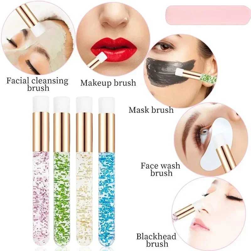 30pcs Lash Shampoo Brushes Nose Pore Cleansing Makeup Tools Eyelash Cleaning Brushes for Eyelash Extensions Glitter L251110