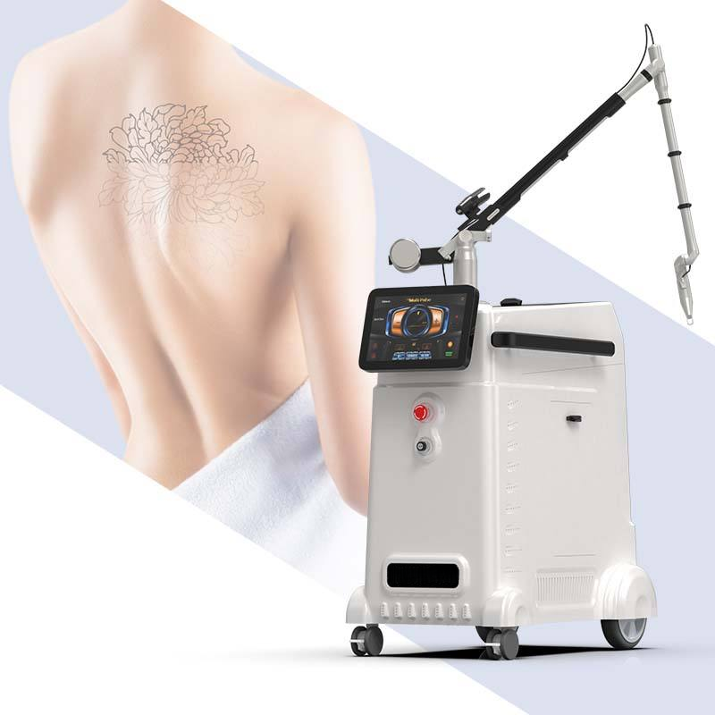 Newest Design 1-10Hz Adjustable Picosecond Q-switch Nd Yag Laser Tattoo Removal Equipment for beauty salon