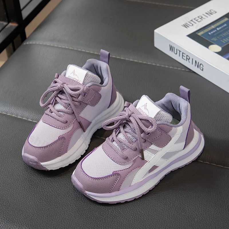 Autumn Children Casual Sports Shoes 2025 Girls Sneakers Anti Slip Fashion Running Shoes Kids Outdoor Walking Shoes Size 26-37T251110