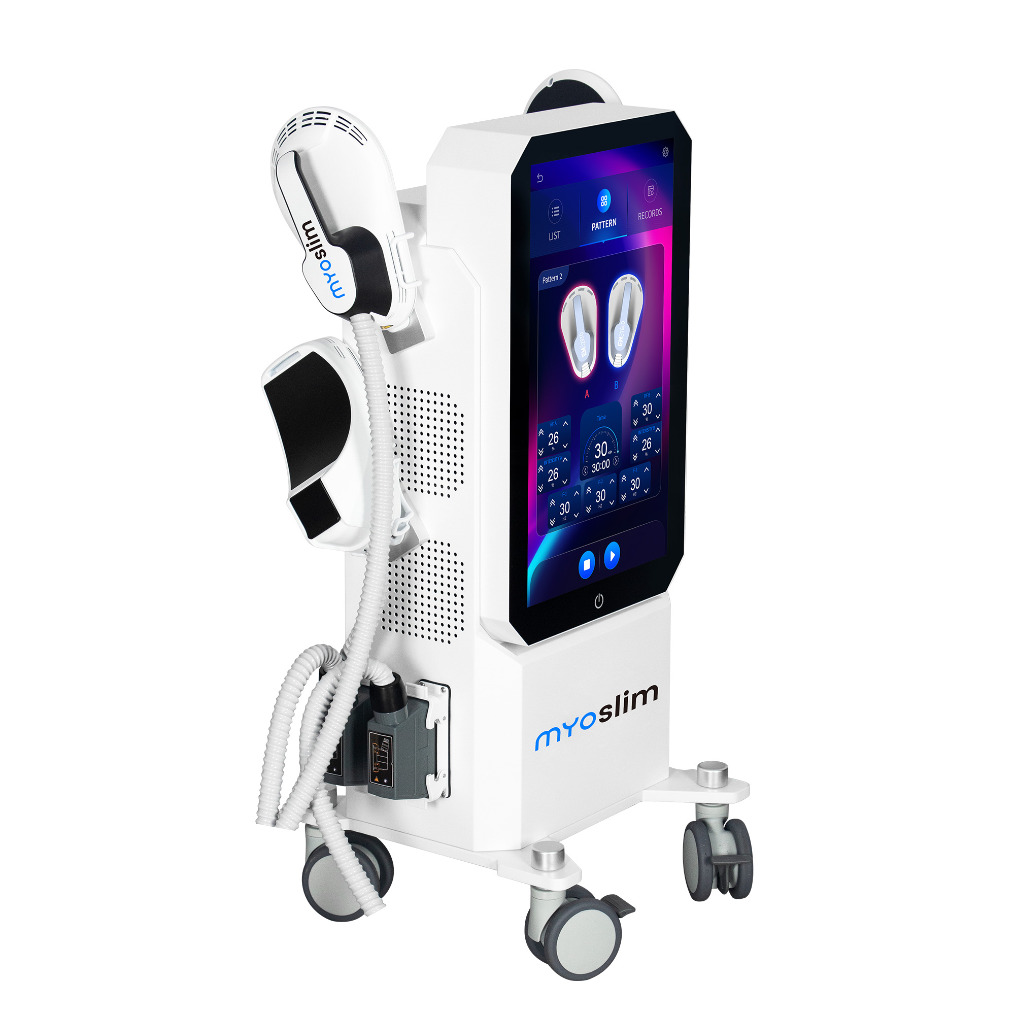 MYOSLIM Machine HI-EMT Muscle Stimulation 6500W RF Machine EMS Body Sculpting Equipment Fat Burning Slimming