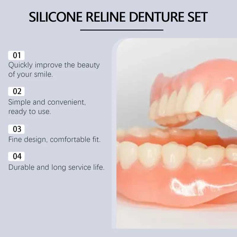 New Arrival Removable and reusable veneer teeth for orthodontic teeth decoration Z250410