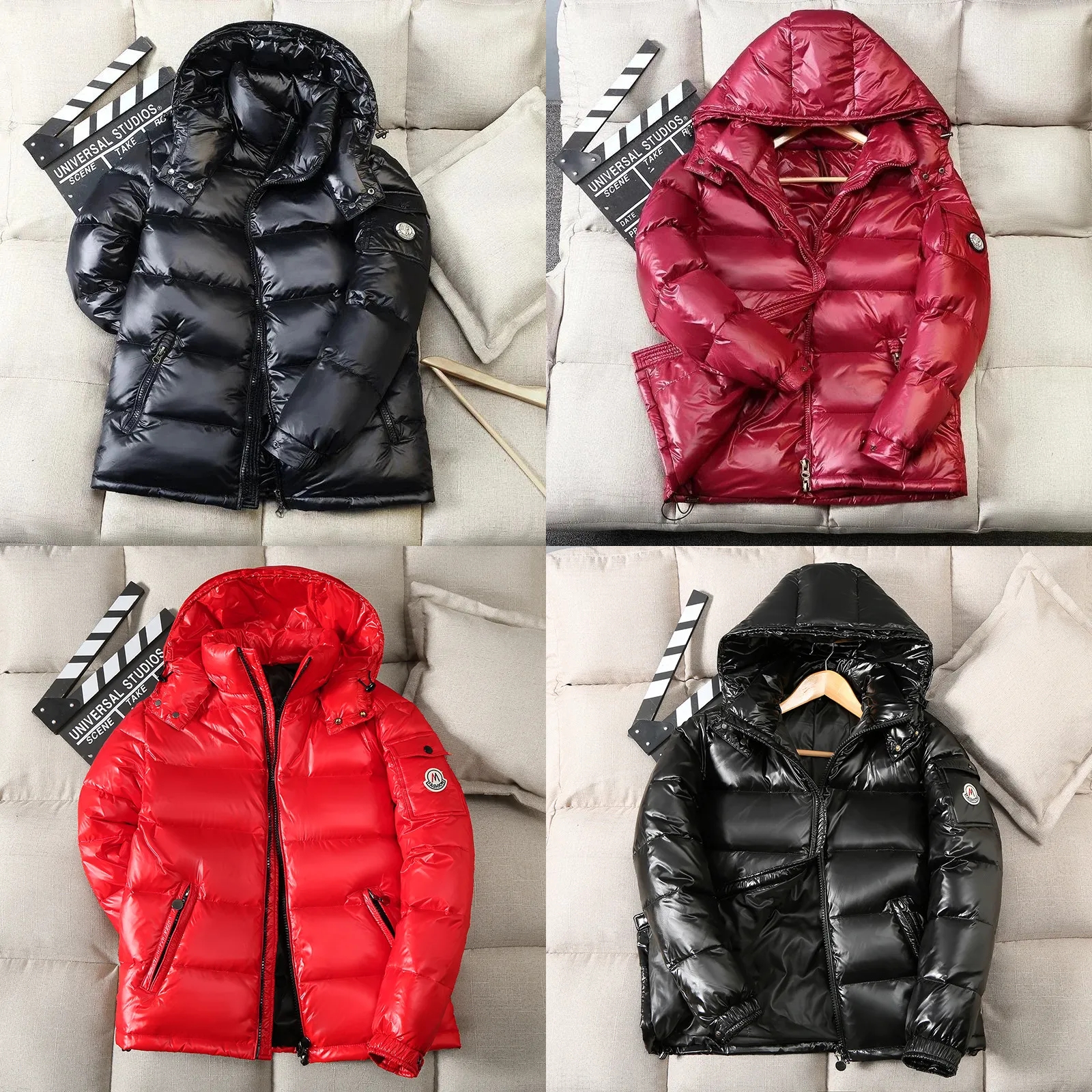 Designer Men's Down Luxury 2025 Winter Mens Puffer Jacket Fashion Thick Men Women Duck Outdoor Warm Casual Coats Solid Hooded Overcoats Y2K