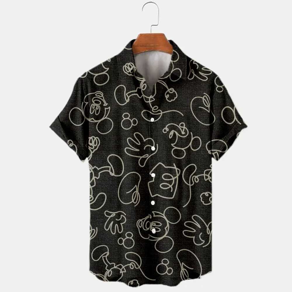 HAWaiian Shirt 3D Printed Flower Temperature Mens Shirt Summer Fashion Street Trend Retro Boutique X250410