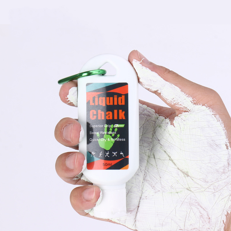 Green Liquid Chalk gymnastics weightlifting sports anti sweat and anti slip powder portable bottle