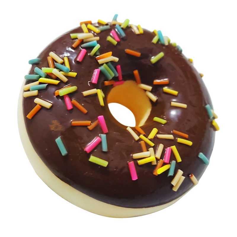 New Arrival Soft artificial donuts bread donuts stress relief innovative toys squeezing toys simulated cake models wedding decorations T250410