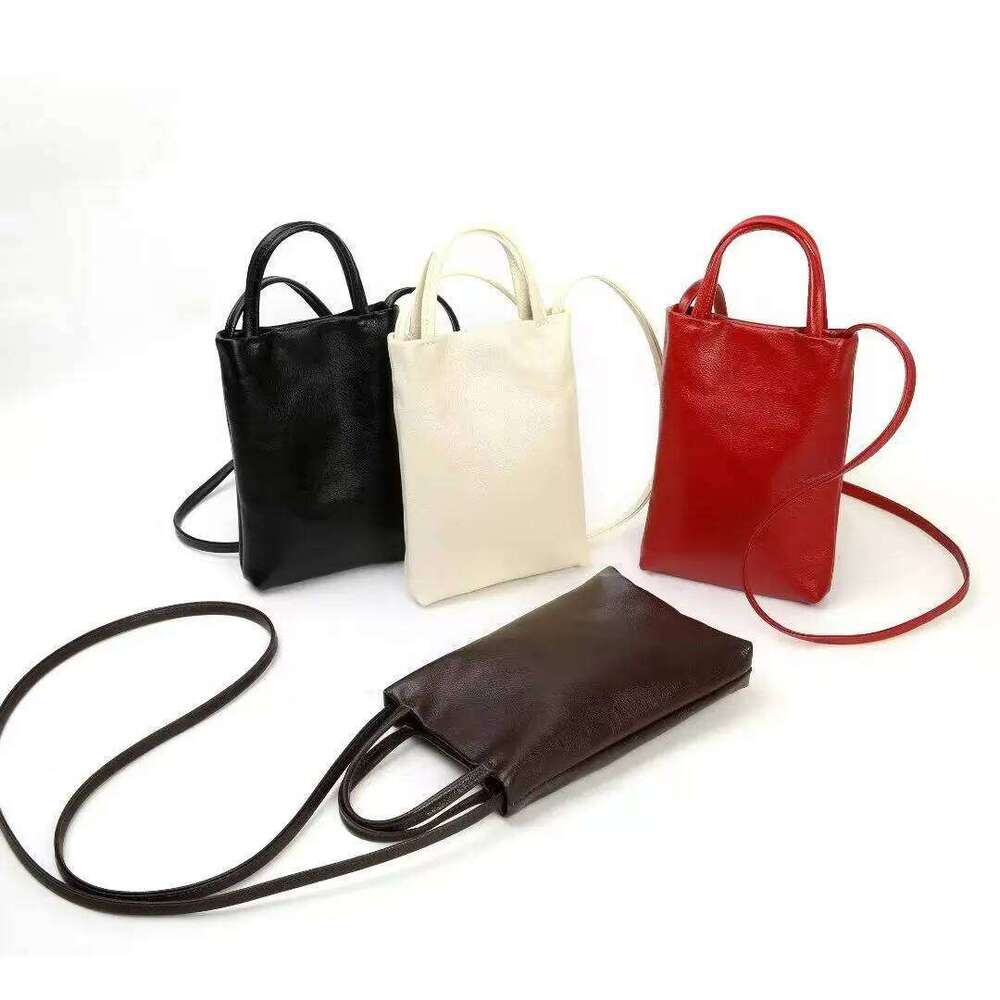 designer bag tote bag 2025 New Genuine Leather Mobile Phone Crossbody Handbag Shoulder Bag