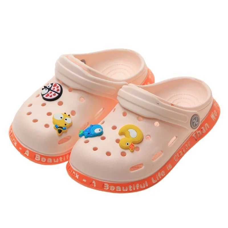 New Summer Boys and Girls Soft soled Sandals Anti slip Cute Breathable Hole Shoes Baby Sandals Flat Shoes Z250410