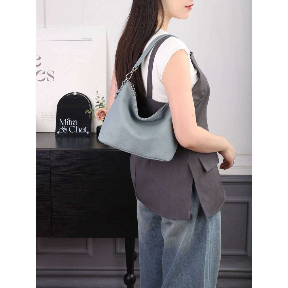 Hobo Shoulder Genuine Leather Women Luxury Handbag New Designer Box Boston Shopping Slant Vintage Bag St251110