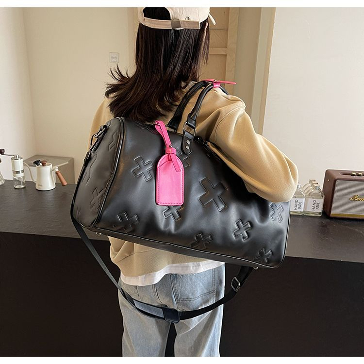 Fashion Winter New Designer Bag Women's Embossed Travel Bag Large Capacity Handbag Business Travel Sports Storage Fitness Bag