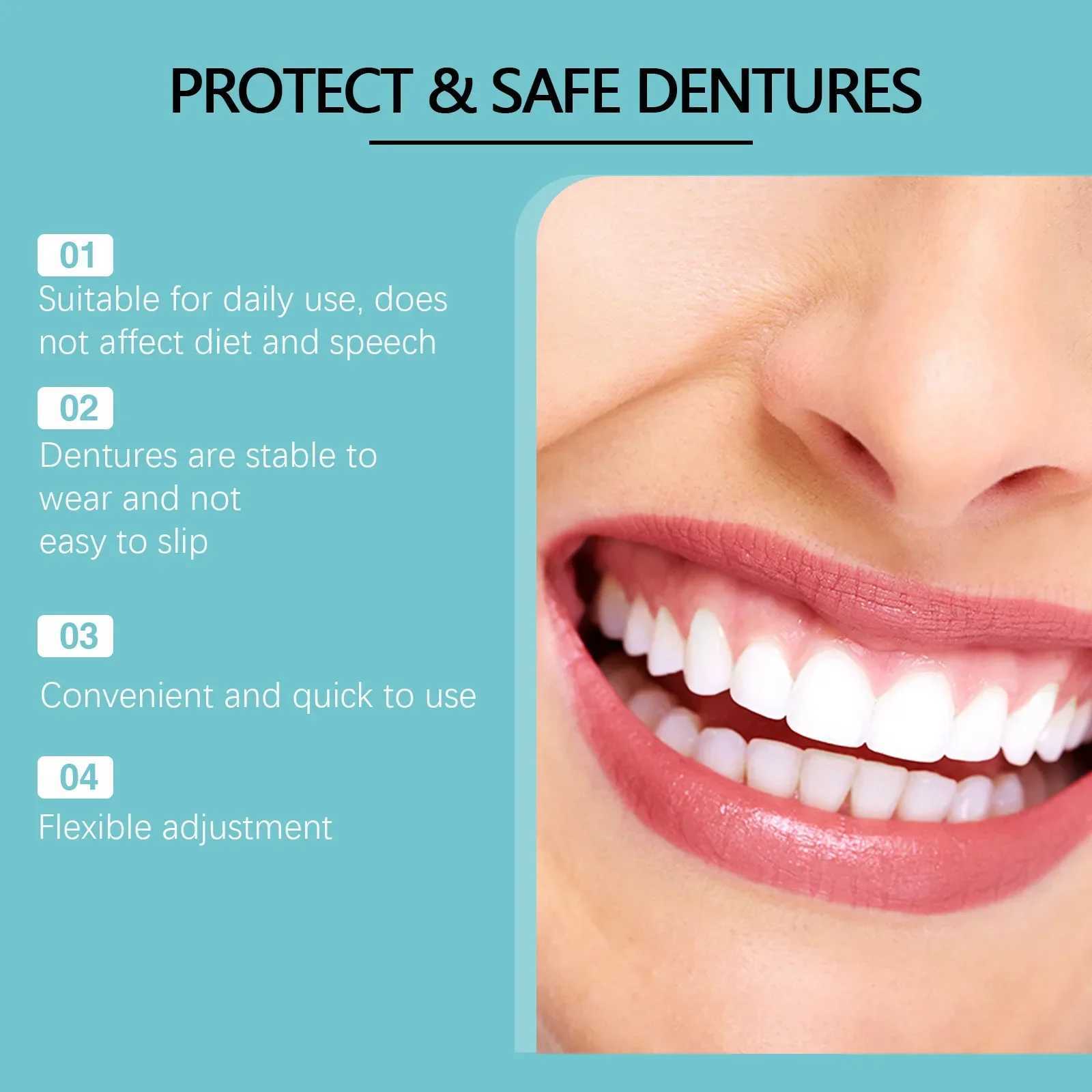 New Arrival Adjustable Dental Bracket for Snap on Dentures Portable Bracket for Decorative Gap of Adjustable Silicone Teeth Z250410