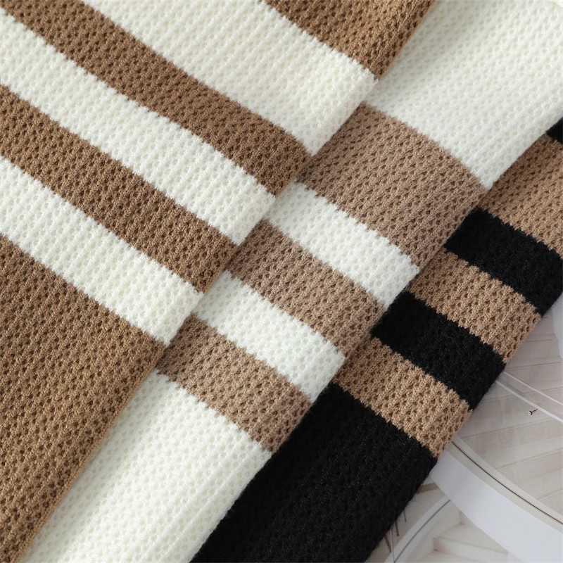 Fashion Mens Autumn/Winter Round Neck Fashion Versatile Sweater Knitwear with Fleece and Thickened Warm Sweater for Middle-aged Y251110