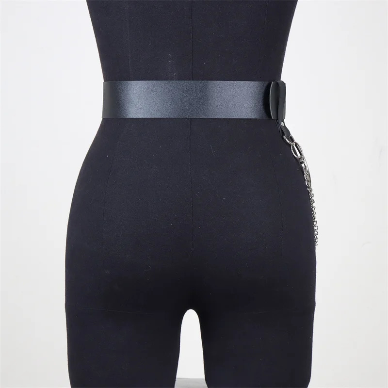 Belt Fashion Binding Womens Sexy Strap Punk Chain Leather Large Oring Underwear Sword 250410