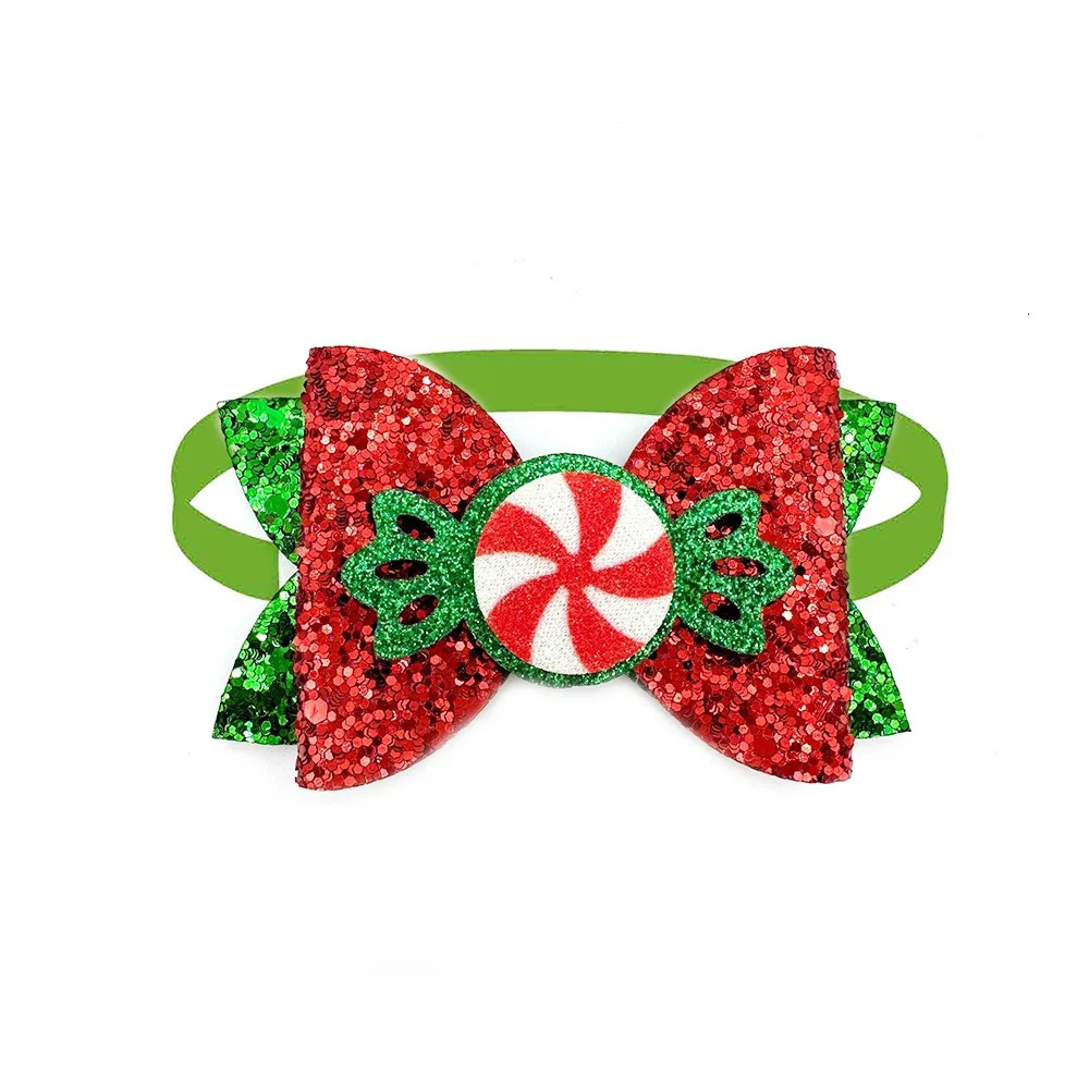 5030pcs Christmas Bows Exquisite Small Dog Bowtie Fashion Adjustable Pet Dog Bow Tie Neckties for Christmas Dog Grooming Bows 251110