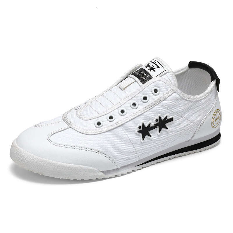 Men's Summer Forrest Gump Slip-On Breathable Canvas Lazy Casual Internet Celebrity Trendy Shoes 9833