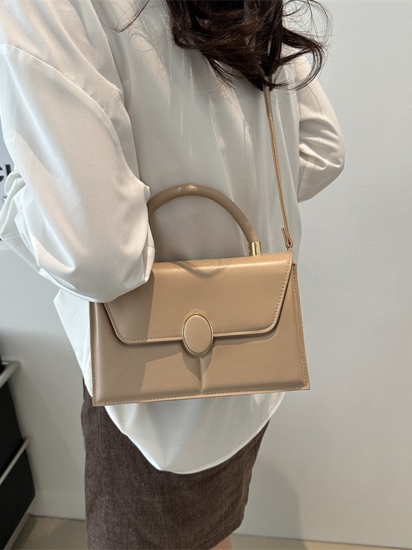 DHXJ Trend Fashion Elegant Pen Holder Suede Leather Underarm Cowhide Small Square Bag Soft Handbag for Women 240907