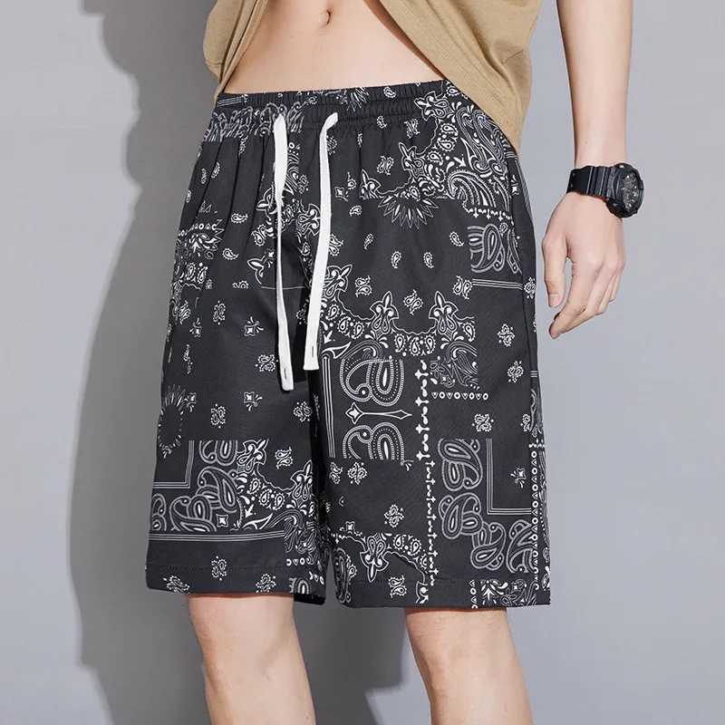 Mens swimming rod color 3D printed beach shorts casual summer fashion Hawaiian holiday surfboard shorts X250410