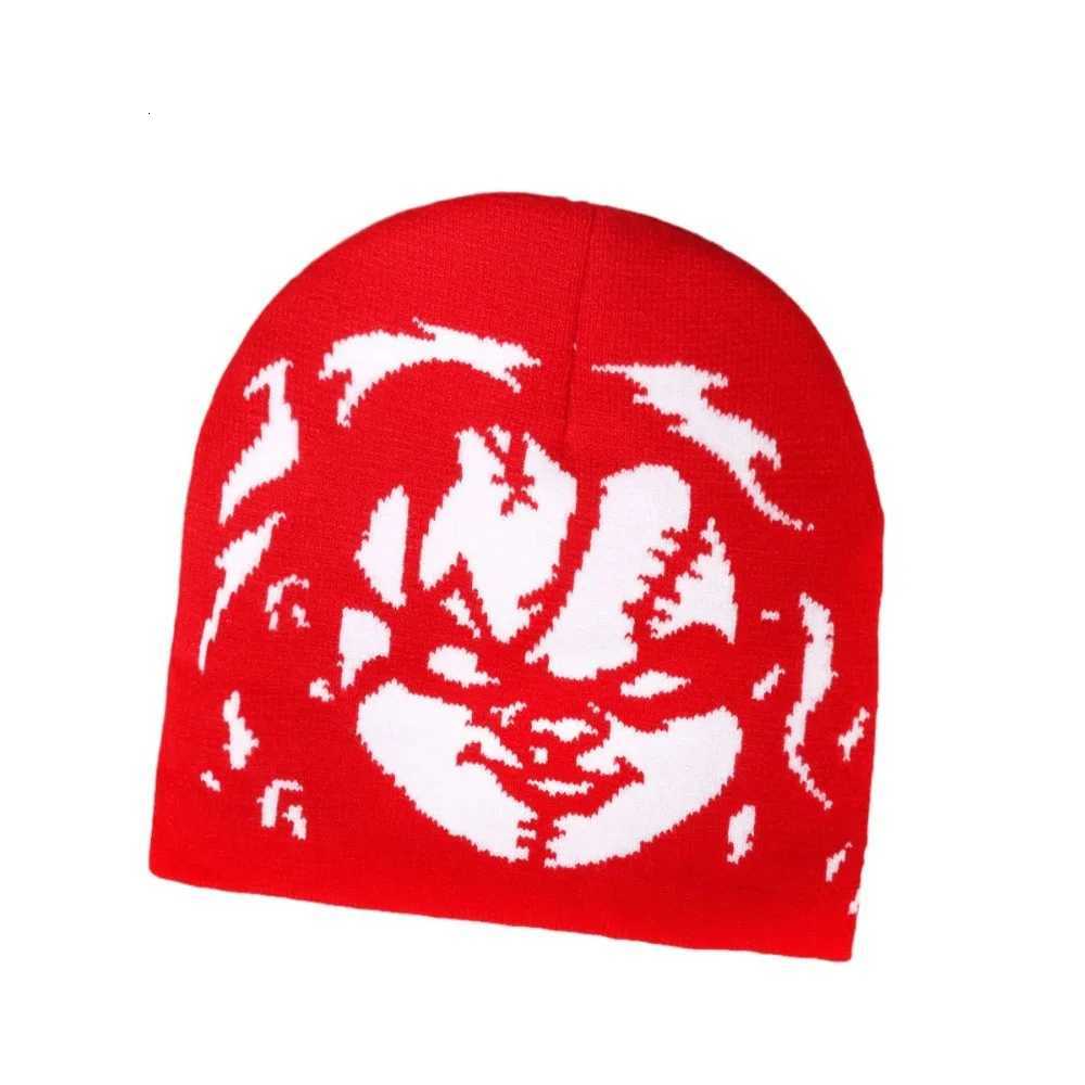 2025 Fashion Hat Knitting Beanies Goth Caps Men Women Y2k Winter Pop Harajuku Vintage Warm Hip Hop UnisexXJ251110