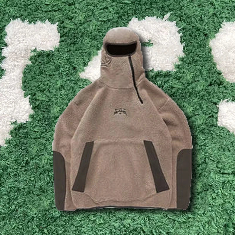 Hooded Fleece Jacket Thick Warm Top Hoodie Loose Sweatshirt Autumn Winter Collection for Comfortable Casual Wear 251107