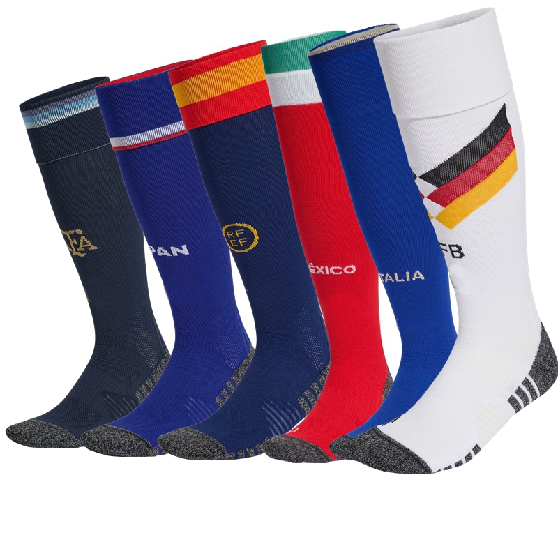 2025 2026 2027 Sports Argentina Germany mexico Portugal Japan Belgium Italy national team soccer adult Kids Socks Knee Thick football