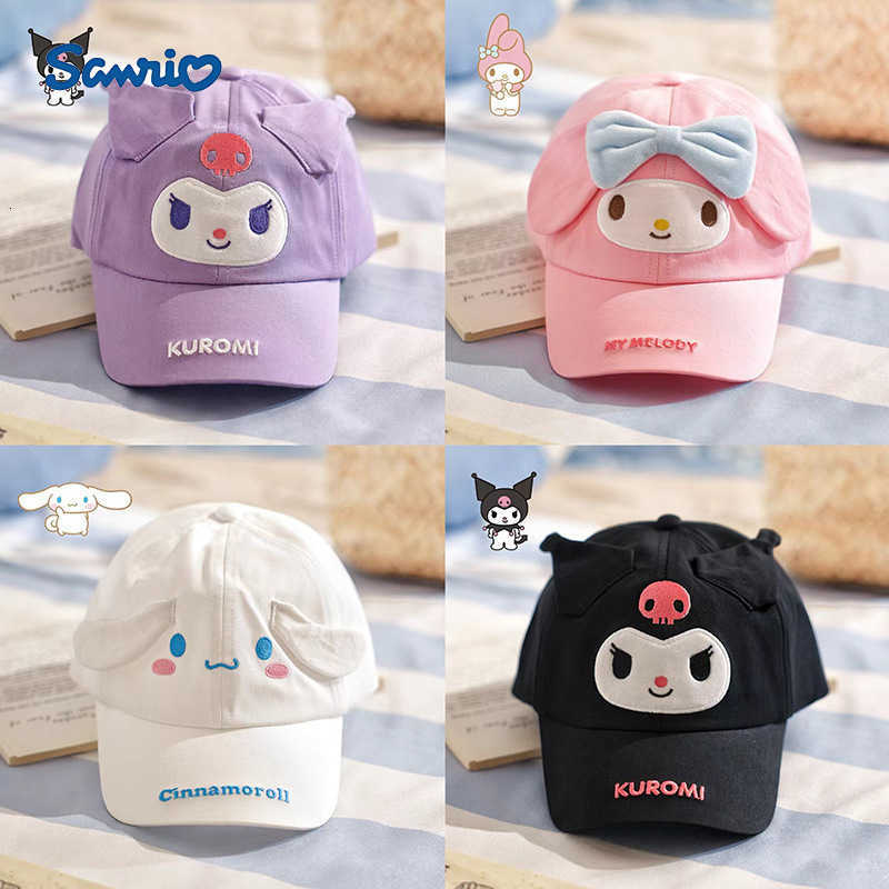 Sanrio Childrens Hat Spring and Autumn Cartoon Baseball Cap Unisex Baby Versatile Sunshade Sun Protection Cap H2511101