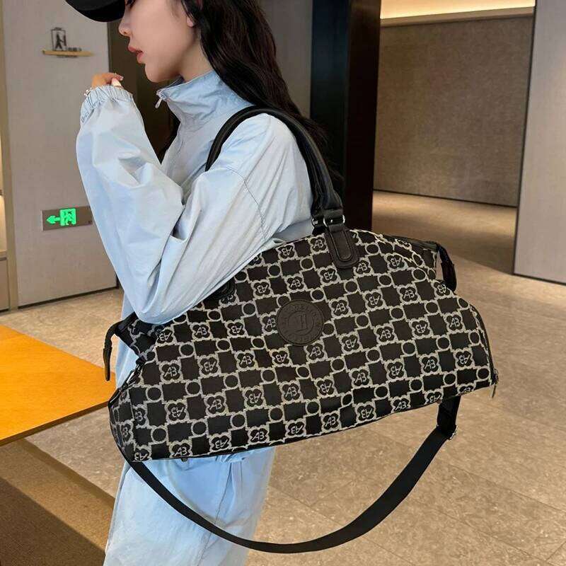 Women Large Capacity Oxford Cloth Travel Fitness bag Shoulder Crossbody Commuting Short Distance Business Bag