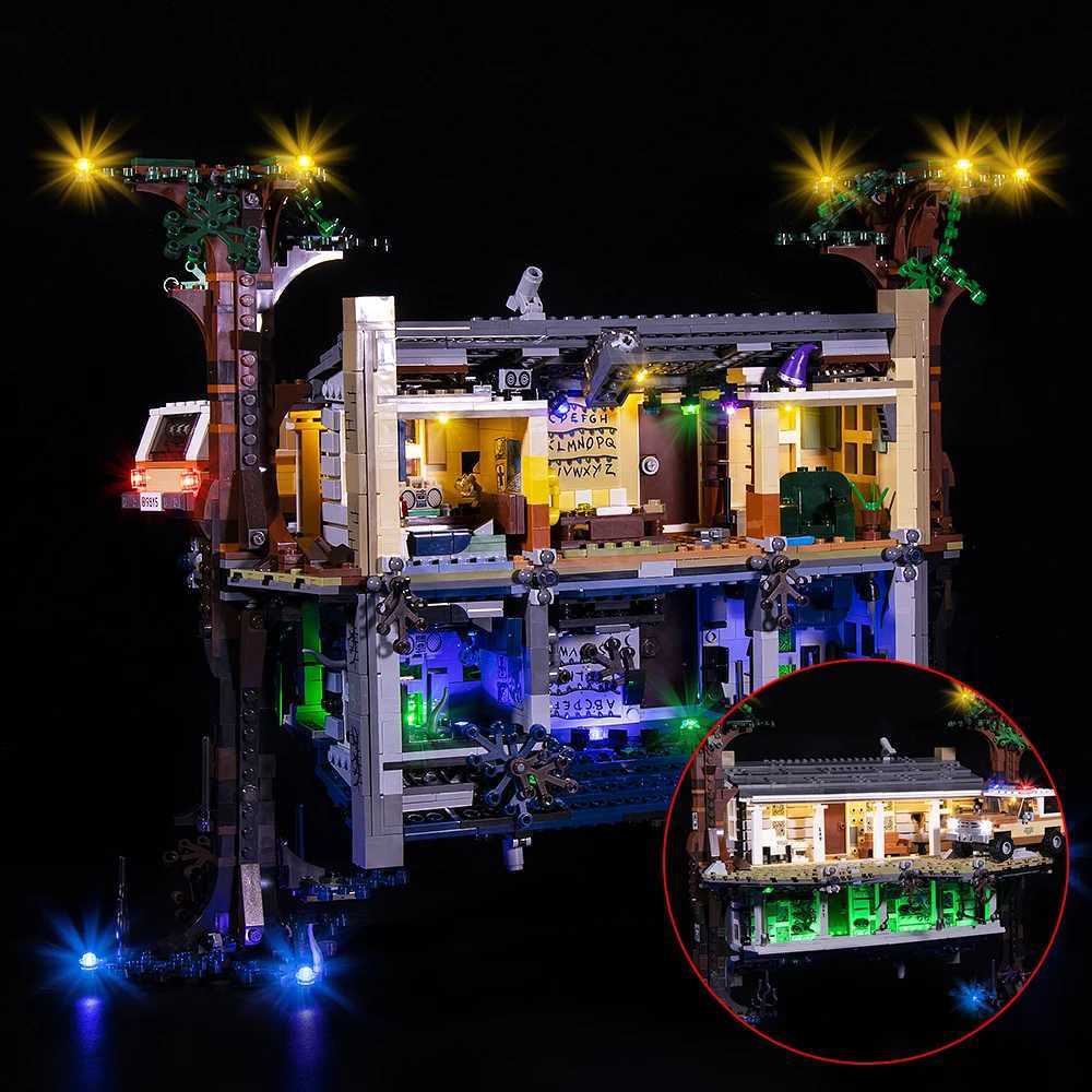 Vonado LED Light Set City 75810 Stranger Things The Upside Down Building Blocks Bricks Set DIY Toys Kit No Model X251110