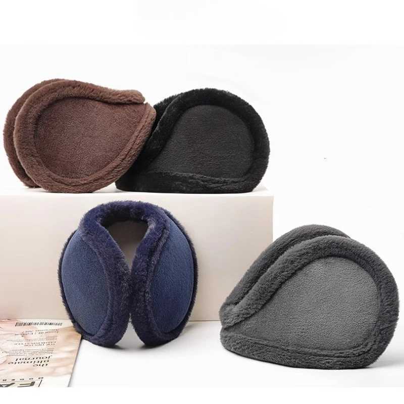 Winter Unisex Warm Fur Earmuffs for Men Women Velvet Ear Muffs Thicken Warmer Ear Cover Outdoor Cycling Ski Plush Ear Protector W251110
