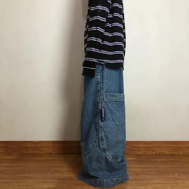 vintage y2k baggy jeans kangaroo graphic embroidery harajuku casual straight wide leg american style y2k jeans men clothing 250409