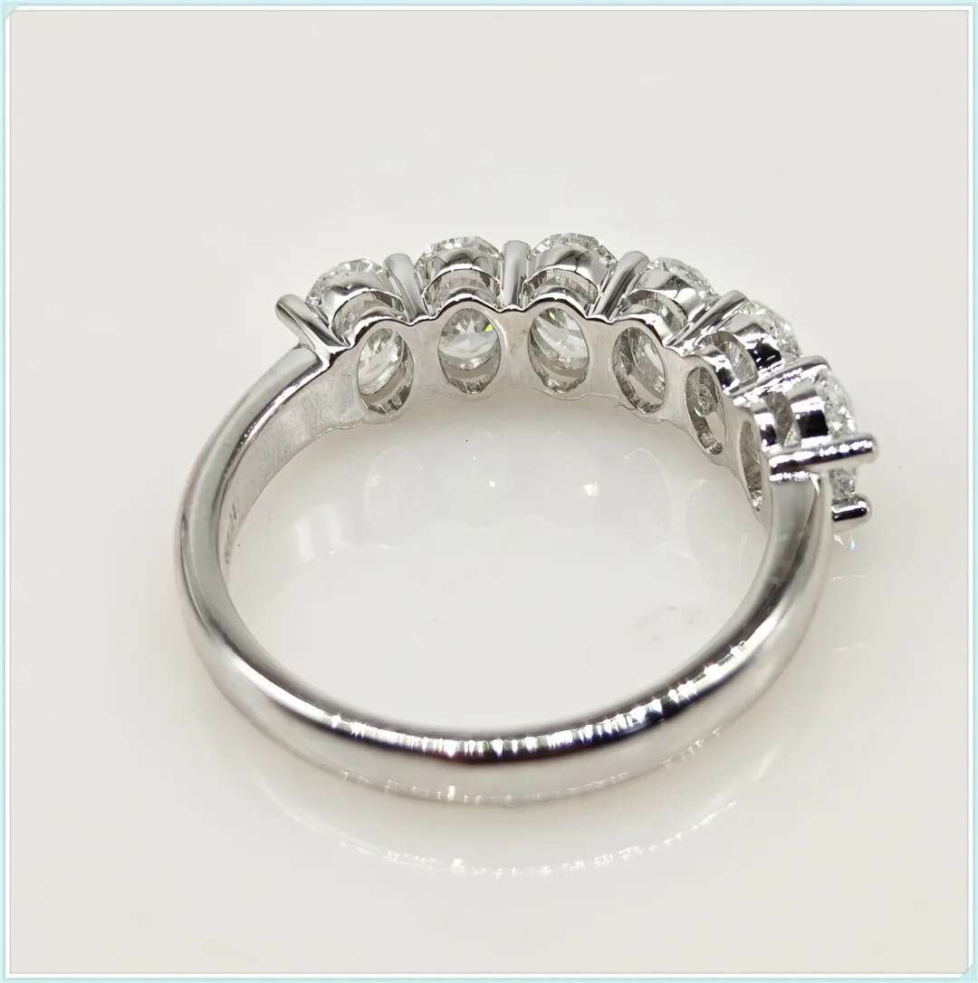 0.3ct Oval 6 TONE D Color CVD Lab Grown Diamond Rings for Women Proposal Wedding Bride Jewelry fashion jewelry wholesale