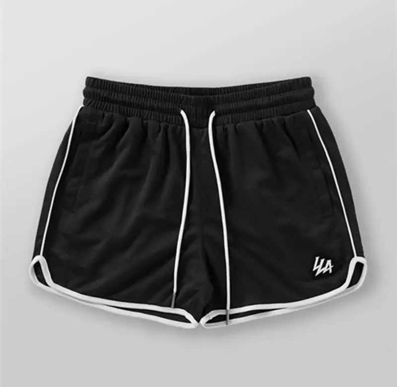 Summer 2025 mens shorts mens and womens fashionable beach casual shorts mesh sports quick drying quarter pants X250410