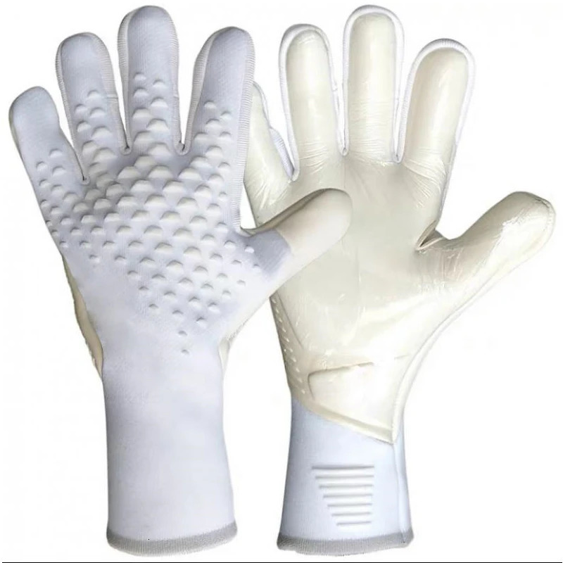 Wear-Resistant Latex Gloves Football Goalkeeper Kids Adults Men Women Non-Slip Protective Gear Outdoor Sport Equipment Universal 250409